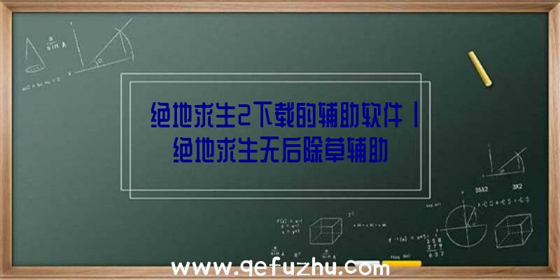 「绝地求生2下载的辅助软件」|绝地求生无后除草辅助